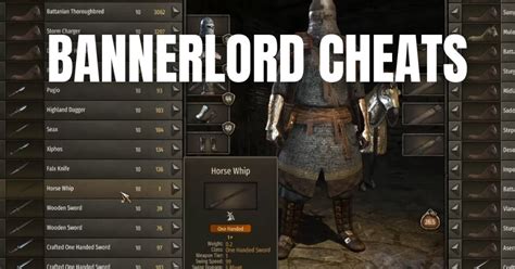 Bannerlord Cheats Nerd Lodge