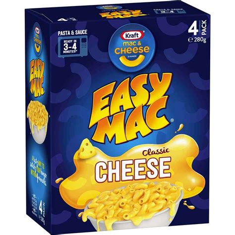 Buy Kraft Easy Mac Cheese Macaroni Pasta Classic Cheese Box G