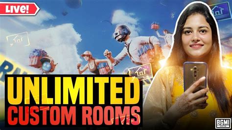 Bgmi Live Unlimited Tdm Custom Rooms W Girl Gamer Bgmilive Bgmi