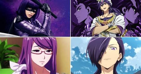 15 Best Fictional Characters With Purple Hair Of All Time