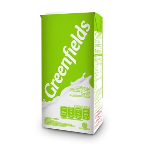 Jual Susu Segar Greenfields Greenfield Uht Milk L Skimmed Skim