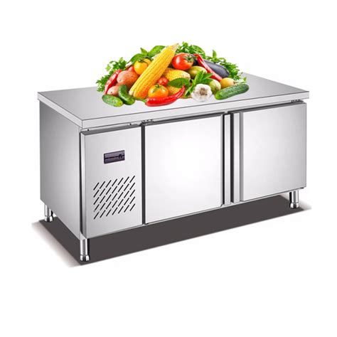 Commercial Workbench Refrigerator Undercounter Fridge 2 Door