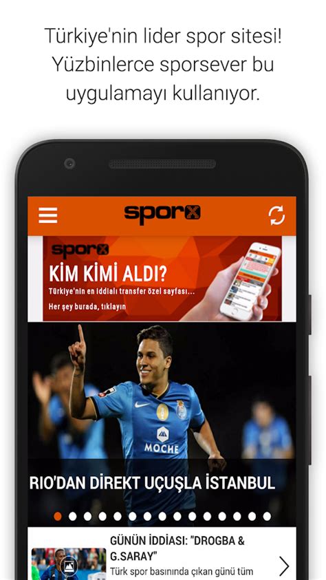 Sporx Spor Haber Canl Skor Android Apps On Google Play