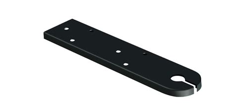 Mast Top Mounting Bracket Black Plastic Mm Dia Hole Meridian Zero