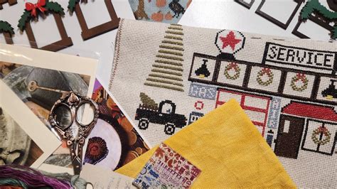 The Vintage Stitcher Flosstube Cross Stitch Updates Pre Fall Planning