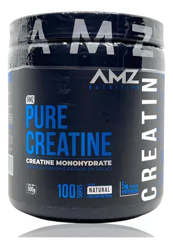 Creatina Monohidratada 500 G Pure Creatine Natural Amz Envío gratis