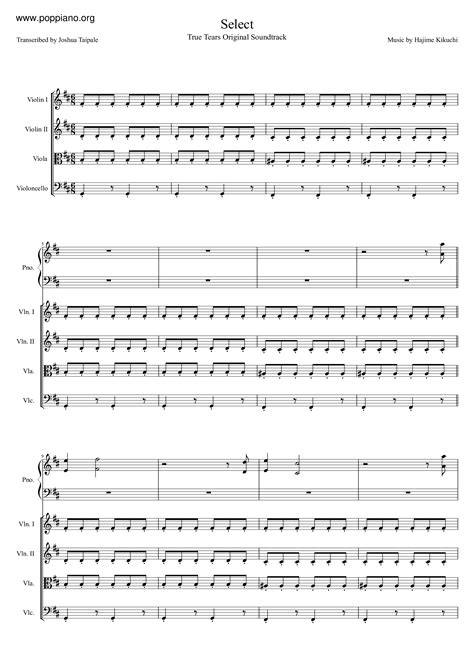 Select Sheet Music Piano Score Free Pdf Download Hk Pop Piano Academy