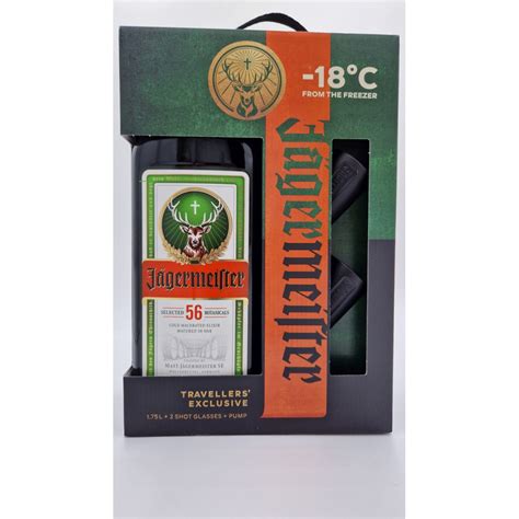 Jagermeister Likier Kieliszki Pompka L