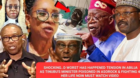 Shcking E Don Set Tension In Abuja As Tinubus Minister P In