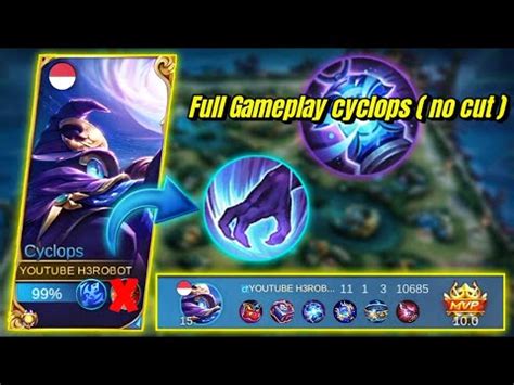 Build Cyclops Tersakit 2023 Cyclops Best Build Hero Solo Ranked