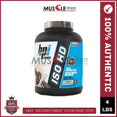 Bpi Sports Whey Hd Milk Cookies Lb Whey Muscle Building Lean Muscle