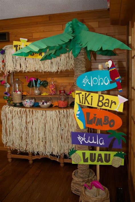 31 Colorful Luau Party Decor And Serving Ideas Shelterness