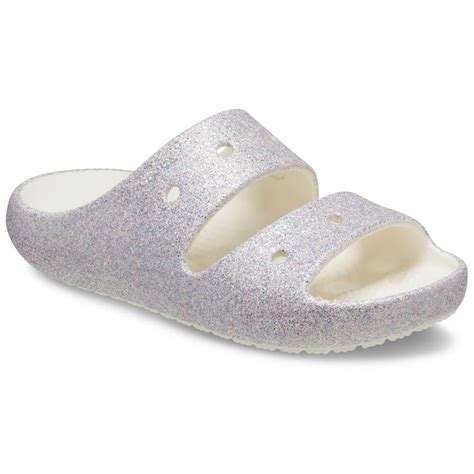 Sandália Crocs Classic Glitter Sandal V2 Juvenil Mystic Glitter