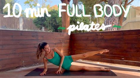 10MIN Full Body Hourglass Pilates Workout No Equipment Beginner