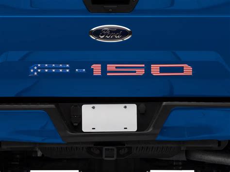 F 150 Tailgate Insert Letters American Flag Edition 18 20 F 150 W O