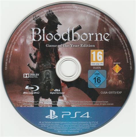 Bloodborne Complete Edition Cover Or Packaging Material Mobygames