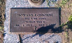 Howard James Osborne 1922 2005 Mémorial Find a Grave