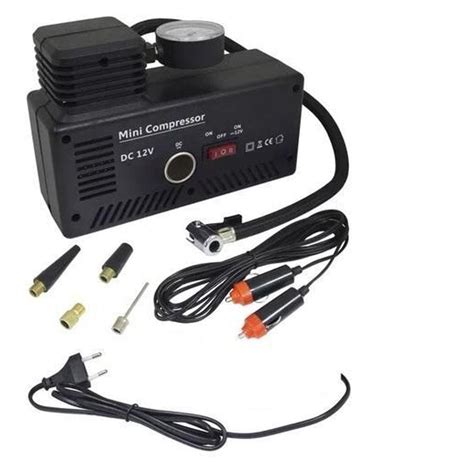 Compressor Ar Mini Eletrico Portatil Schulz 12v Automotriz Air Plus 12v