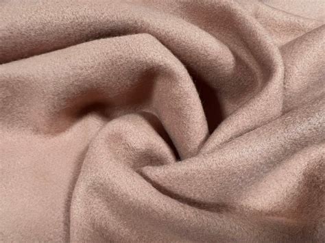 Vegan Wool Heavyweight Flannel Fabric Per Metre Plain Nude Etsy