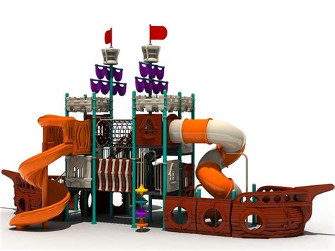 Boat And Pirate Ship Playground Canada