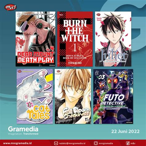 Jadwal Terbit Komik Di Elex Media Dan Mandc 22 Juni Titip Jepangtitip