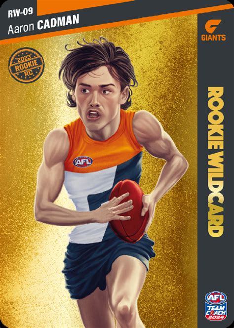 Teamcoach Afl Trading Card Games Where You Are The Coach