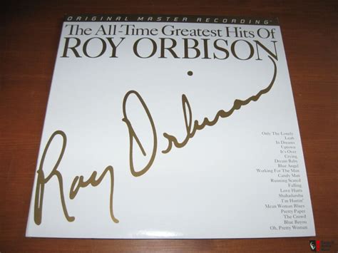 Roy Orbison ‎ The All Time Greatest Hits 2 Lp Mfsl Photo 2960801