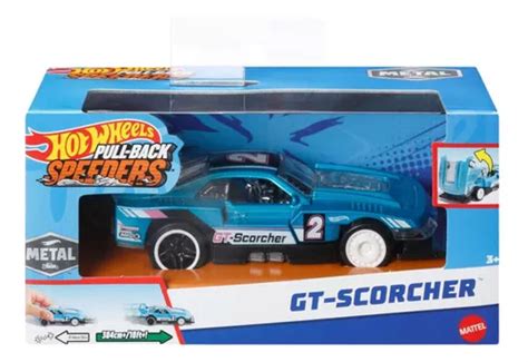 Hot Wheels Pull Back Speeders Mattel Gt Scorcher Parcelamento Sem Juros