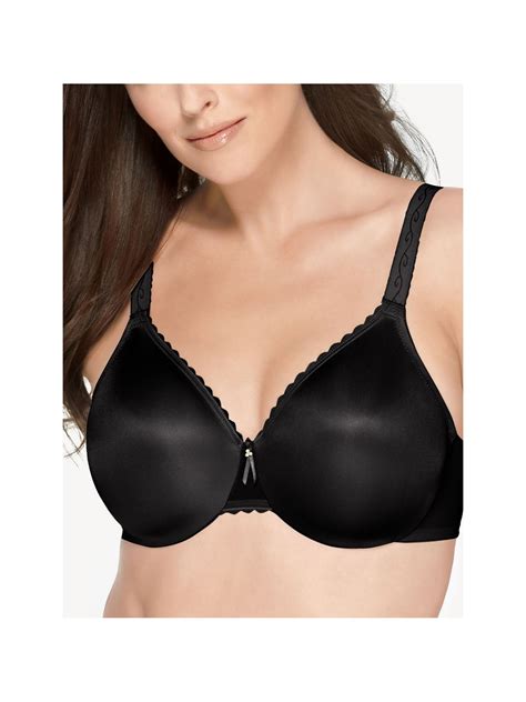 Wacoal 857109 Simple Shaping Full Coverage Minimizer Bra 34 G Black 34g