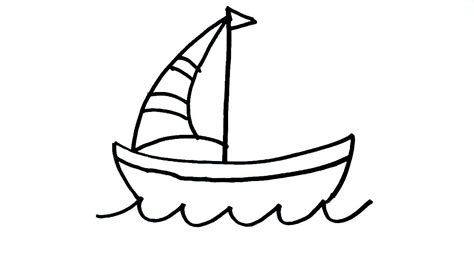 Simple Boat Drawing