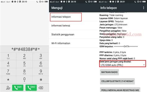 Cara Mengunci Jaringan 4G Di HP Vivo LTE Only DroidSmile