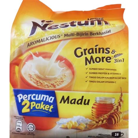 All Type Nestum 3 In 1 Original Honey Oat Coklat 14 Sachet Exp