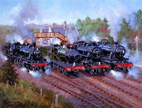 17 Best images about Rail Art on Pinterest | Flying scotsman, Art oil ...