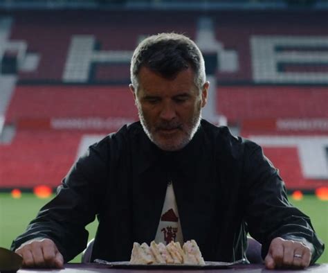 Roy Keane Scoffs At Prawn Sandwiches As Manchester United Launch New