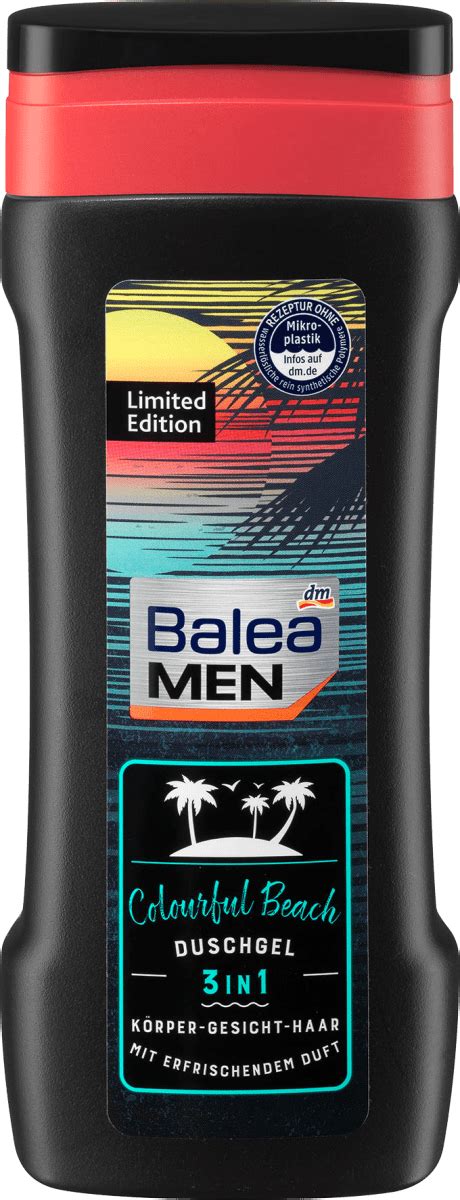 Balea MEN Duschgel 3in1 Colourful Beach 300 ml dauerhaft günstig