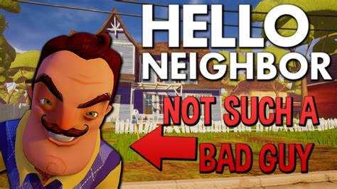 Hello Neighbor He Threw The Goo Funny Moments And Fails Youtube