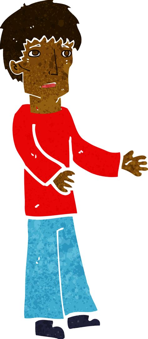 Cartoon Man Explaining 45310230 Png
