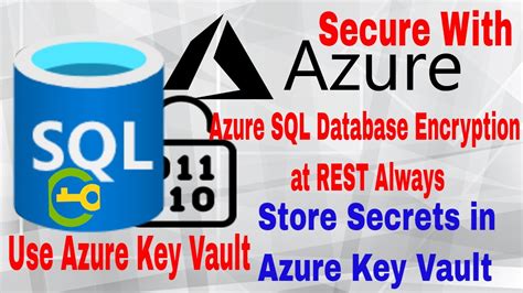 Azure Sql Database Encrypted At Rest Always Database Encrypt Tables