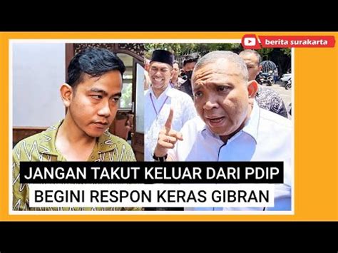 Reaksi Keras Gibran Tanggapi Sekjen PBB Yg Minta Jgn Takut Keluar Dari