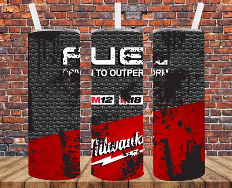 Fuel Tumbler Wrap Sublimation Transfers Crafty Bucks