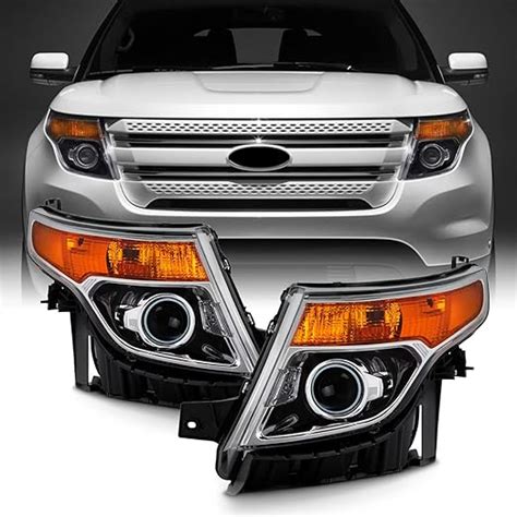 Faros delanteros halógenos para Ford Explorer modelos de faros