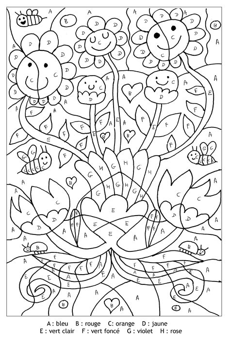 Nouveau Coloriage Magique Valeur Lettre G 30000 Collections De