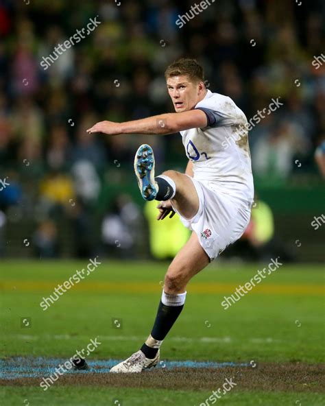 Owen Farrell Captain England Kicking Editorial Stock Photo - Stock ...