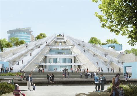 The Pyramid Of Tirana Mvrdv Archello