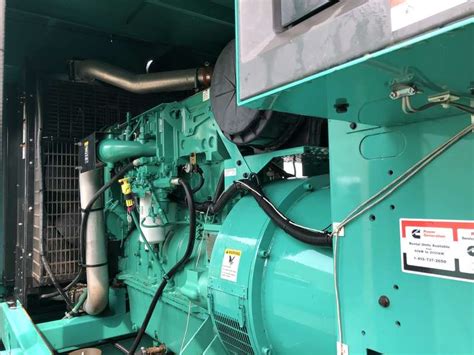 Used Cummins Dfeg Qsx15 G9 Nr2 Diesel Generator 491 Hrs Epa Tier 2 350 Kw 0 Price Csdg