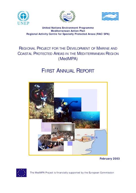 Pdf United Nations Environment Programme Regional Activity Medmpa