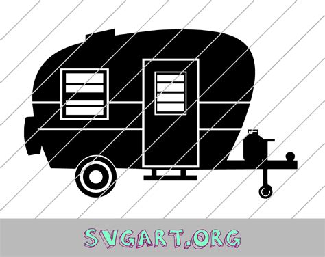 Camper Trailer Svg Free Camper Trailer Svg Download Svg Art