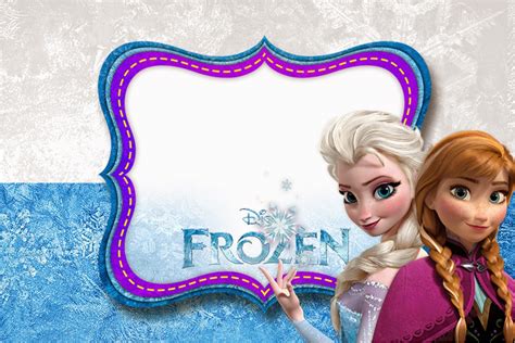 Frozen Birthday With Snow Free Printable Invitations Oh My Fiesta