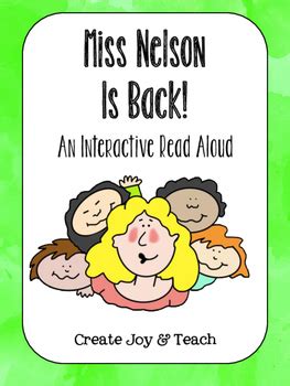 Miss Nelson is Back! Interactive Read Aloud by Create Joy and Teach