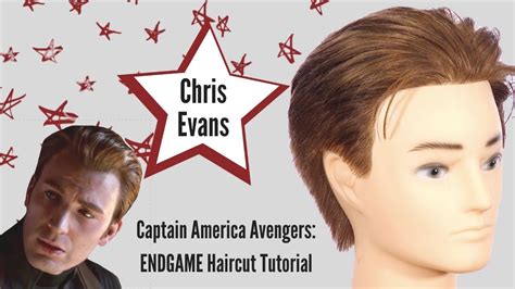 Captain America Endgame Hair Color - Wavy Haircut